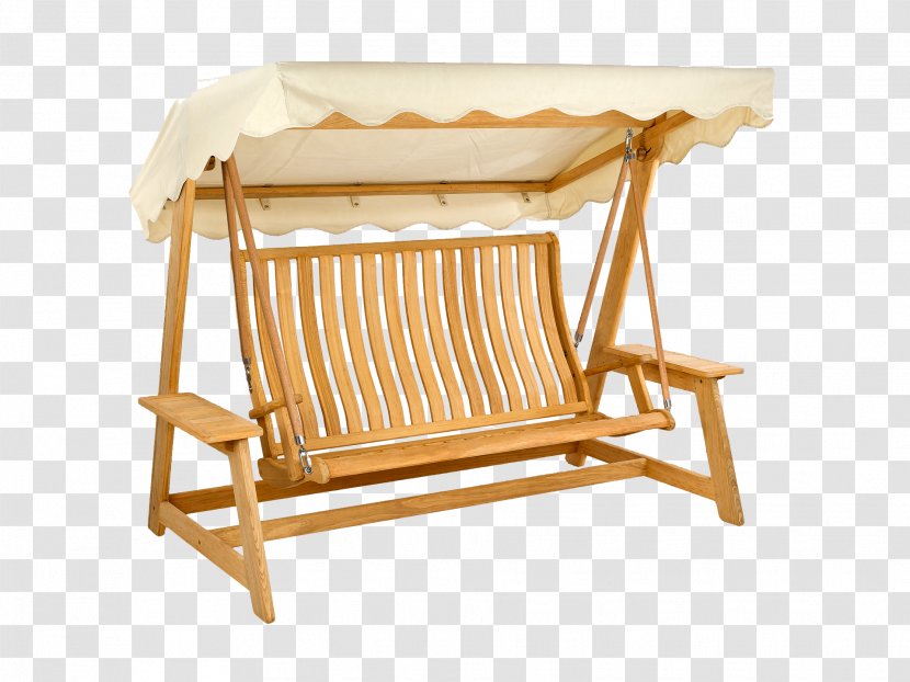 Swing Seat Bench Cushion Garden - Wicker Transparent PNG