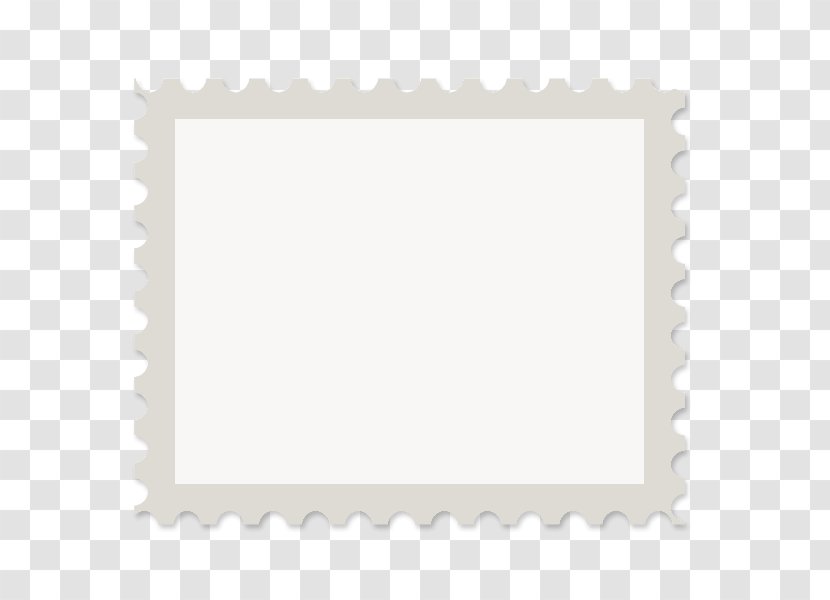 Picture Frames Rectangle Square Meter Pattern - Postmark Stamp Transparent PNG