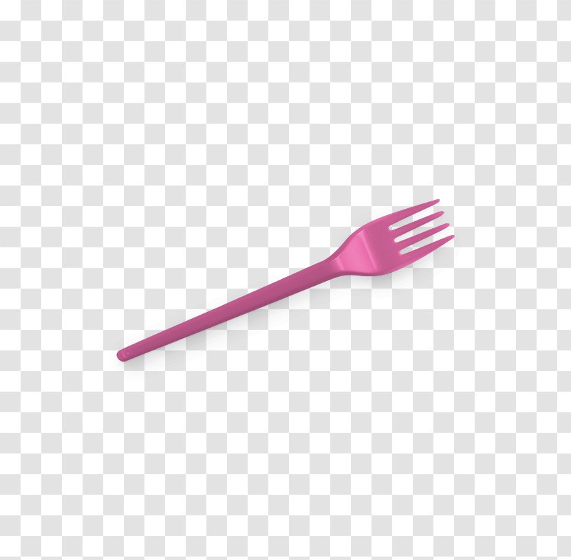 Spoon Fork Pattern - Magenta - Purple Meal Transparent PNG