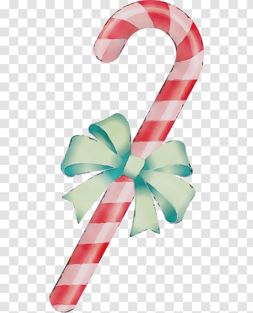 Candy Cane - Ribbon - Gift Wrapping Holiday Transparent PNG
