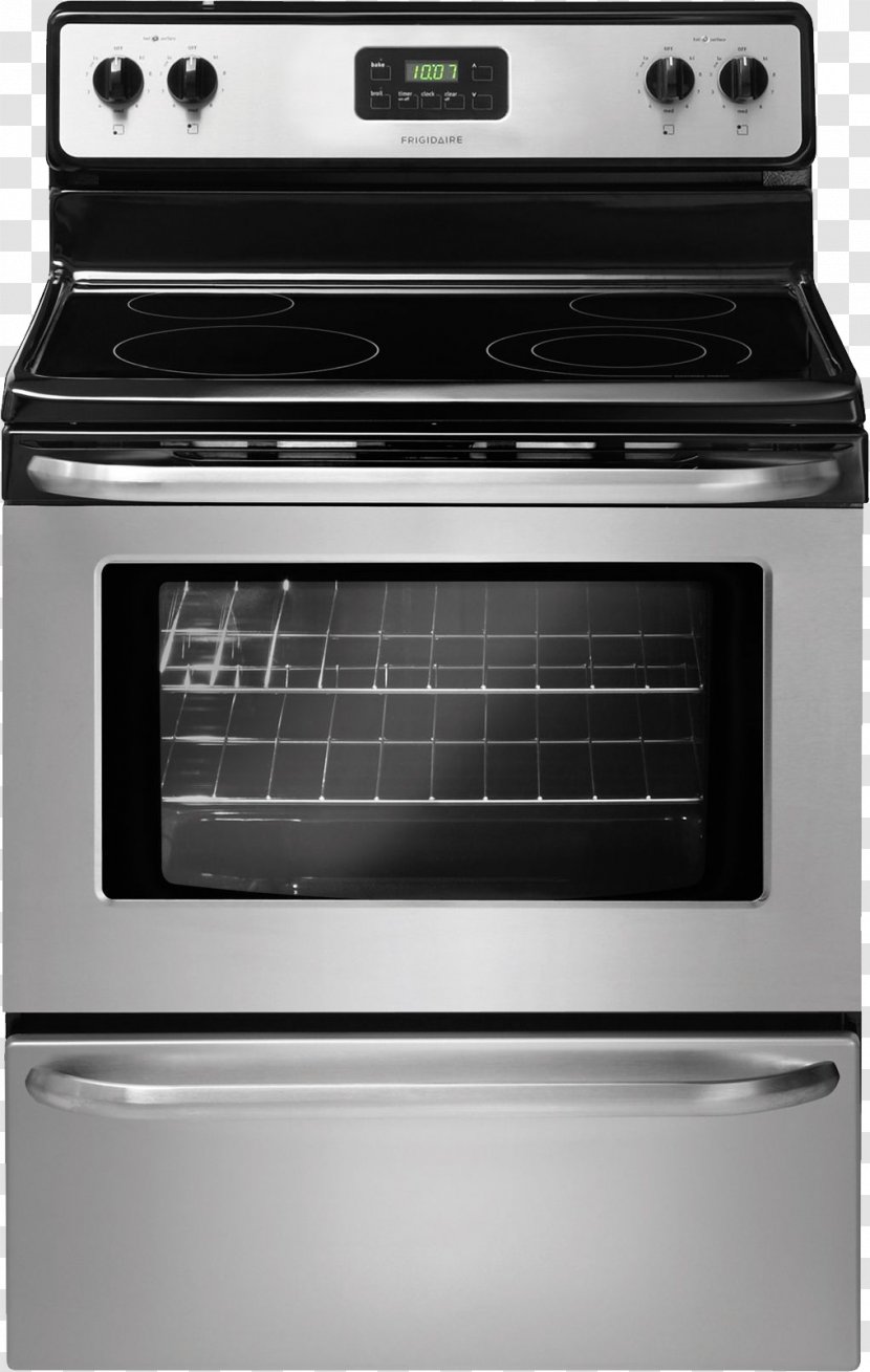 Frigidaire Kitchen Stove Electric Oven Home Appliance - Toaster Transparent PNG