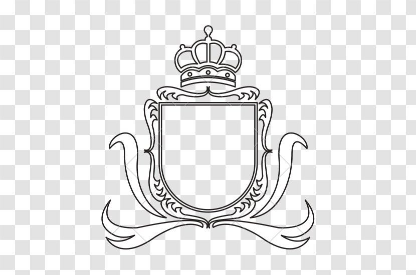 Coat Of Arms Template Crown Crest Heraldry - Visor Transparent PNG