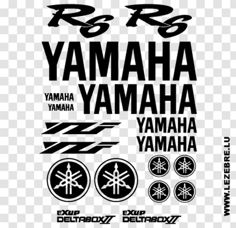 Yamaha YZF-R1 Logo Brand Motor Company Sticker - Decal Transparent PNG