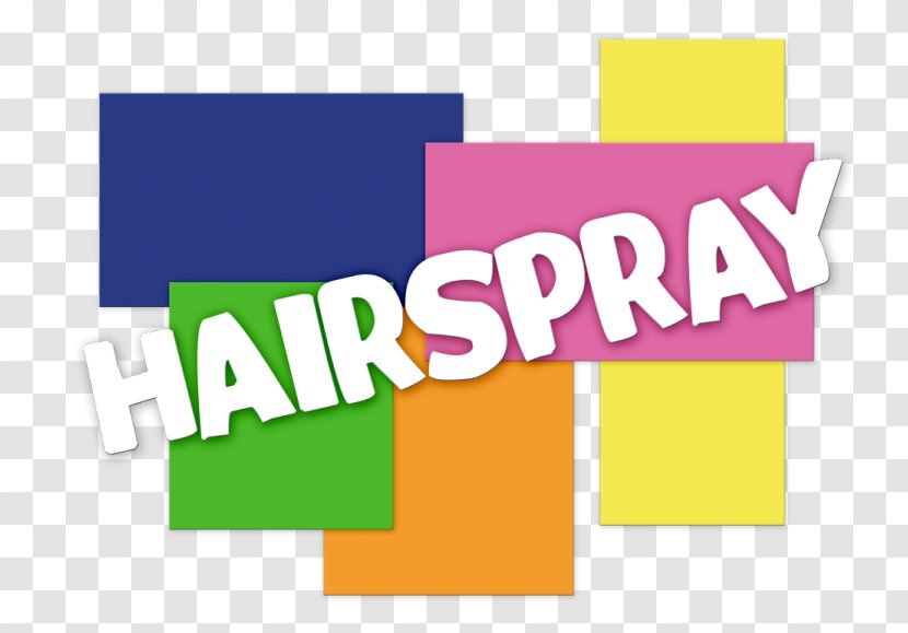 Hairspray Corny Collins Logo Musical Theatre - Yellow Transparent PNG