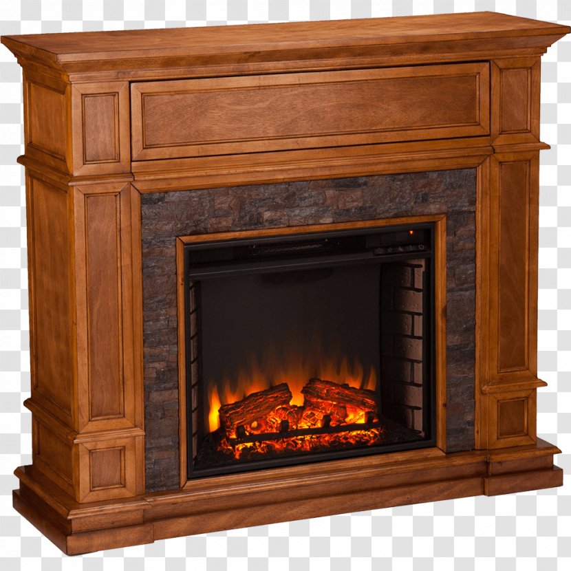 Holly & Martin Salerno Electric Fireplace Mantel Electricity - Wood Burning Stove Transparent PNG