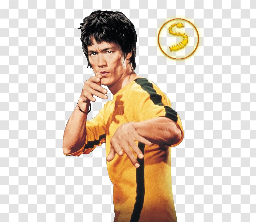 The Image Of Bruce Lee T-shirt Film - Finger Transparent PNG
