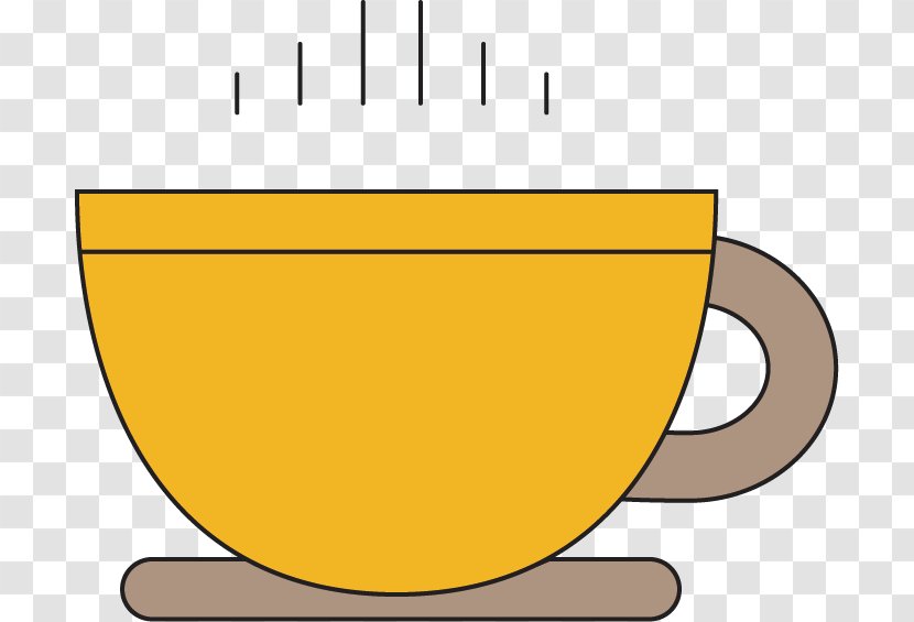 Coffee Cup Flat Design - Drinkware - Vector Mug Transparent PNG