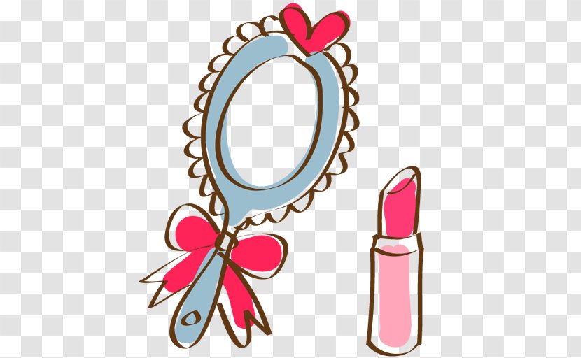 Mirror Icon - Heart - Lipstick Transparent PNG