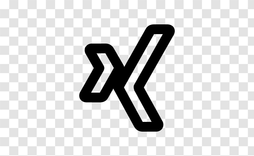 XING Download Font - Symbol - Xing Transparent PNG