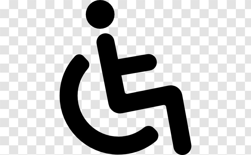 Disability Accessibility Wheelchair Sign - Old Age Transparent PNG