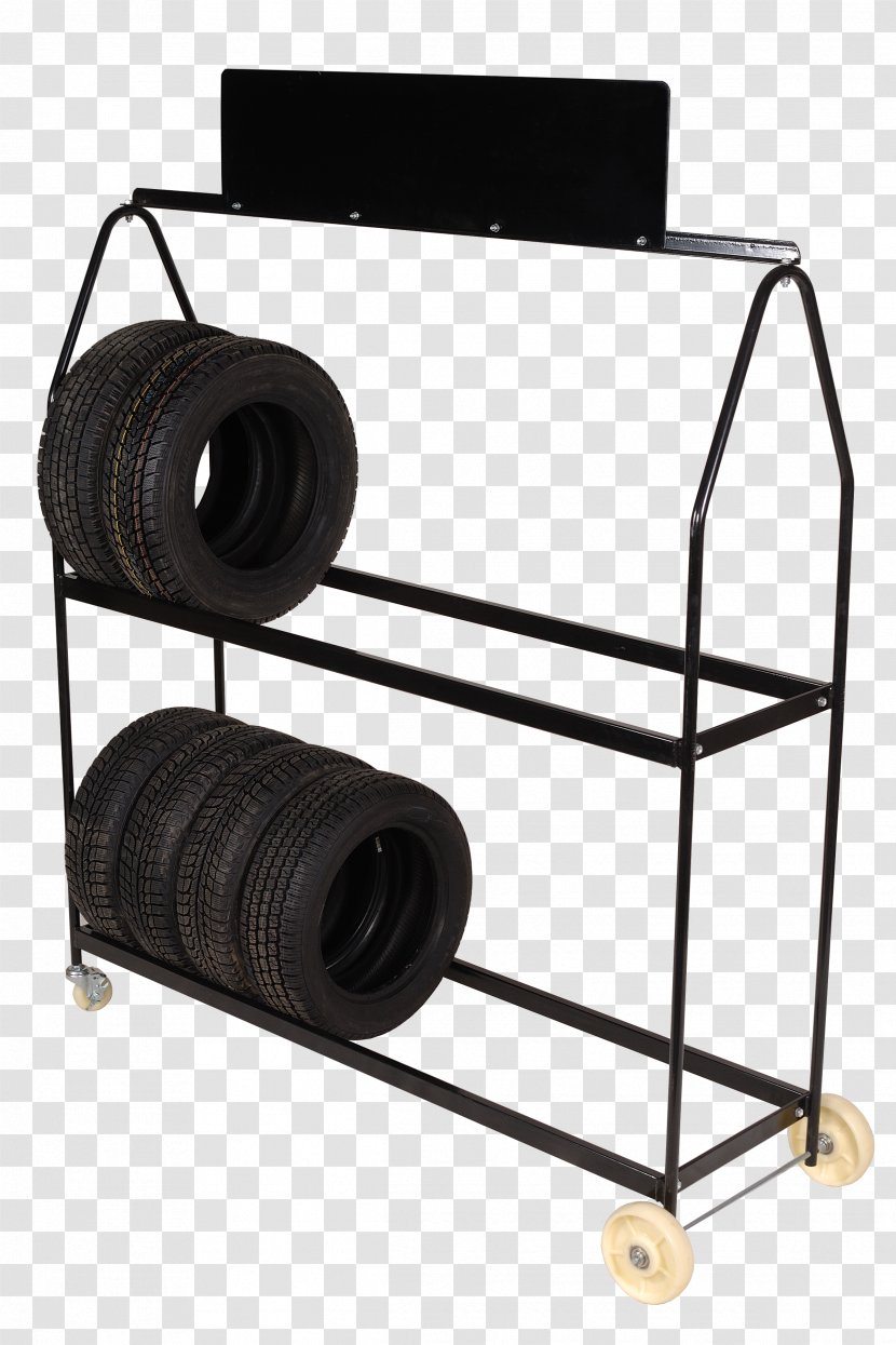 Car Tire Rack Wheel Automobile Repair Shop - Clothing X Display Transparent PNG