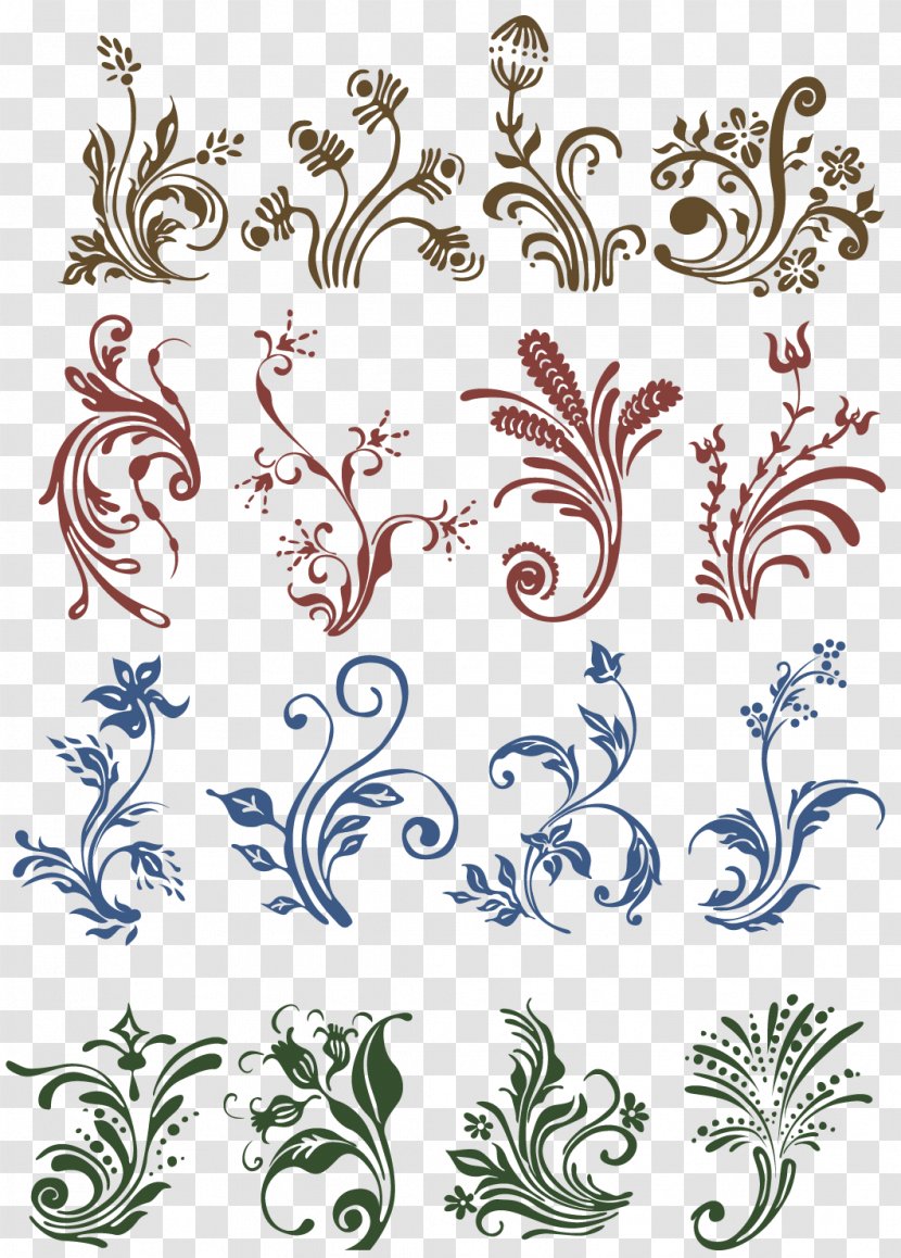 Floral Design Flower Royalty-free - Art - European-style Shading Pattern Transparent PNG
