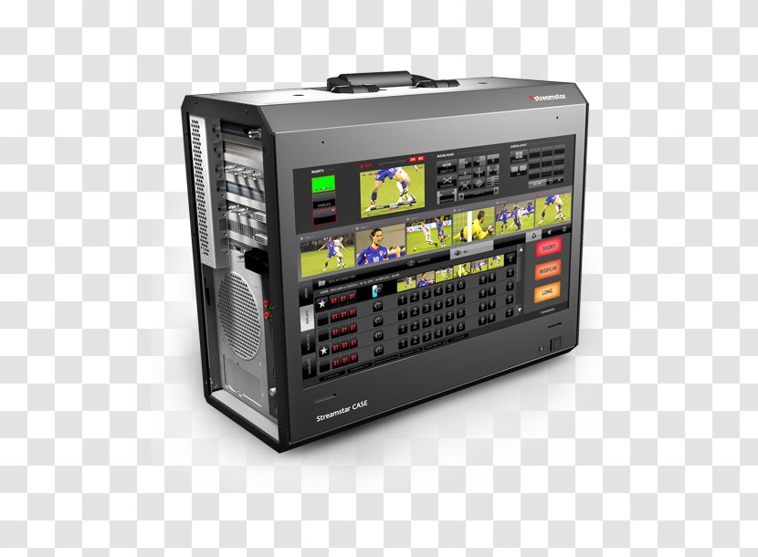 Serial Digital Interface Multiple-camera Setup Streaming Media SMPTE 292M Television - Visual - Electronics Transparent PNG