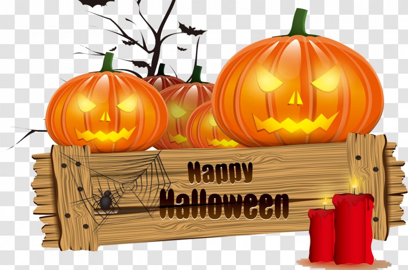 Halloween Broken Wall Pumpkin Christmas Gift - Vegetable Transparent PNG