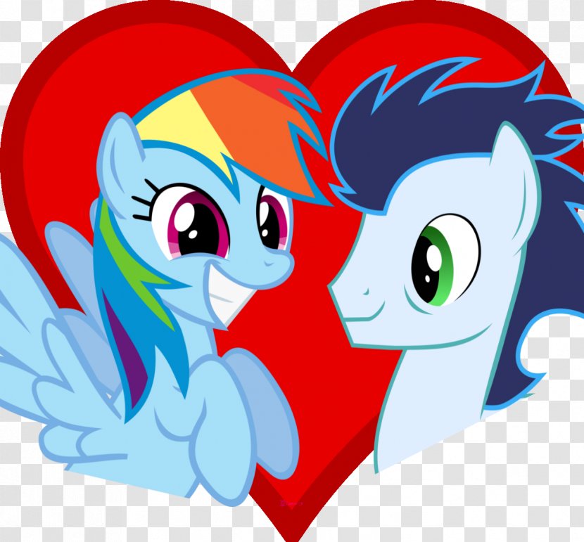 My Little Pony Rainbow Dash Rarity Horse - Frame Transparent PNG