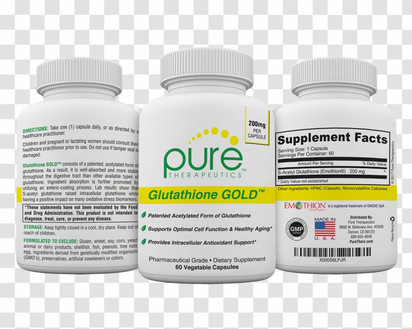 Dietary Supplement Glutathione Enteric Coating Pharmaceutical Drug Capsule - Gluta Transparent PNG