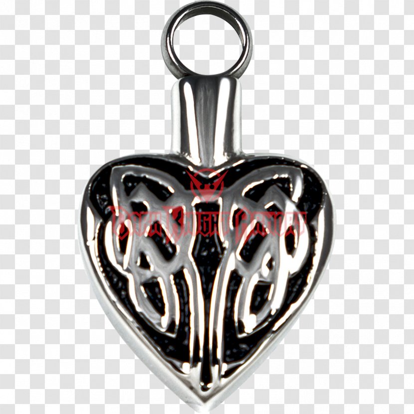 Locket Journals Blank M-095 Amulet Charms & Pendants - Love - Celtic Heart Transparent PNG