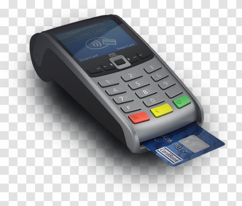 Payment Terminal Computer EMV Point Of Sale Virtual - Electronic Device - The Card Machine Transparent PNG