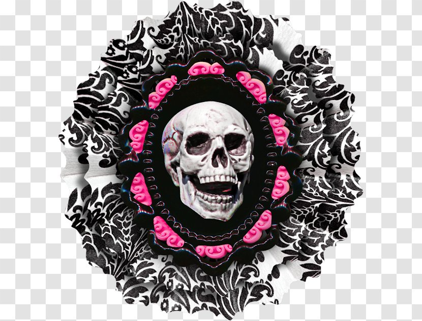 Skull Product Pink M Font Transparent PNG
