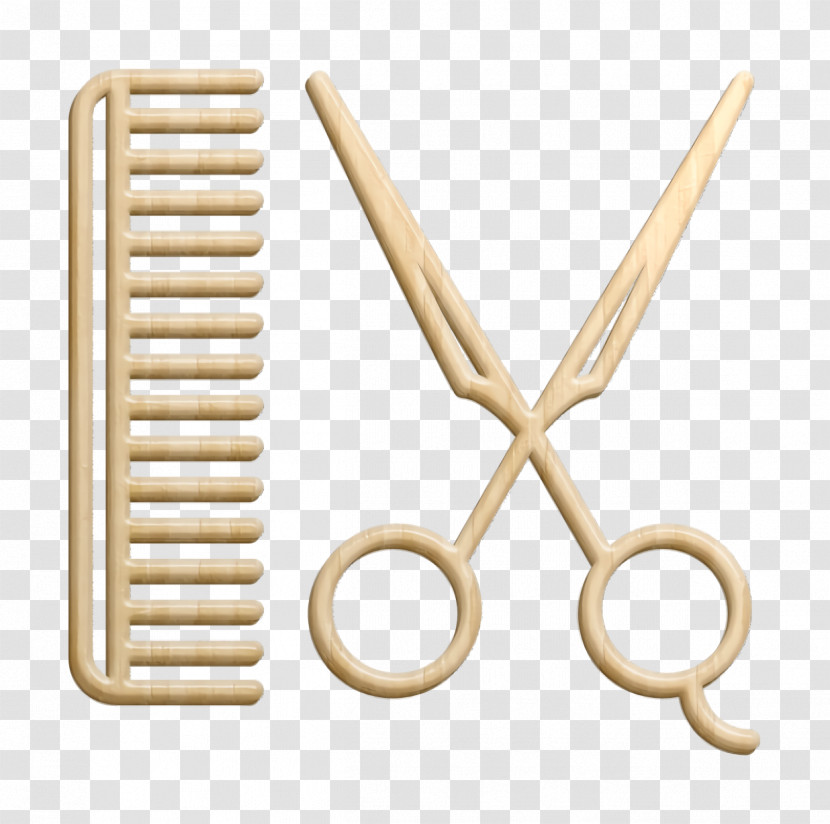 Icon Barber Icon Comb Icon Transparent PNG