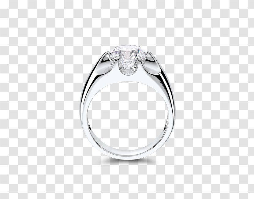 Wedding Ring Silver Body Jewellery - Jewelry - Round Transparent PNG