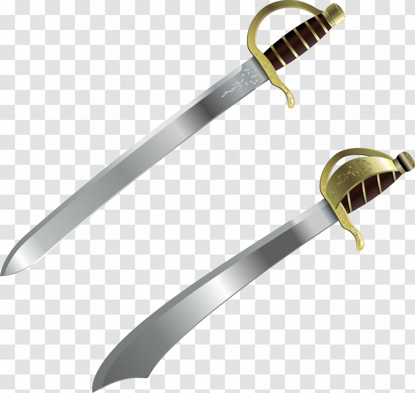 Sword Knife Piracy - Knight - Viking Material Free Download Transparent PNG