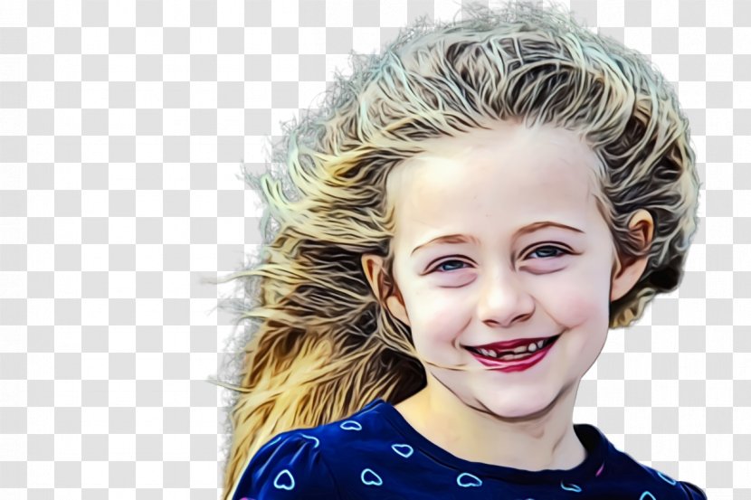 Hair Coloring Eyebrow Nose Blond - Lip - Portrait Photography Transparent PNG