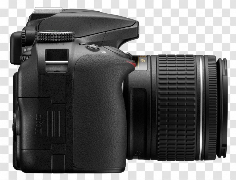 Digital SLR Nikon AF-S DX Zoom-Nikkor 18-55mm F/3.5-5.6G Kit Lens Canon EF-S 18–55mm - Camera Transparent PNG