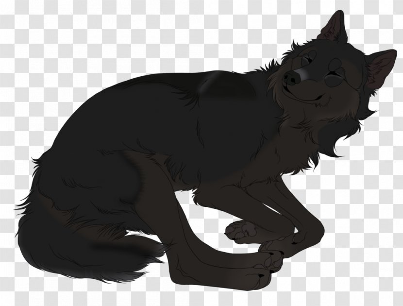 Cat Dog DeviantArt Whiskers - Black - Raven Transparent PNG