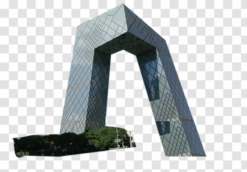 CCTV Headquarters China Central Television Building - Beijing Transparent PNG