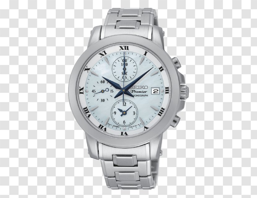 Seiko Swatch Chronograph Longines - Silver - Opposites Transparent PNG