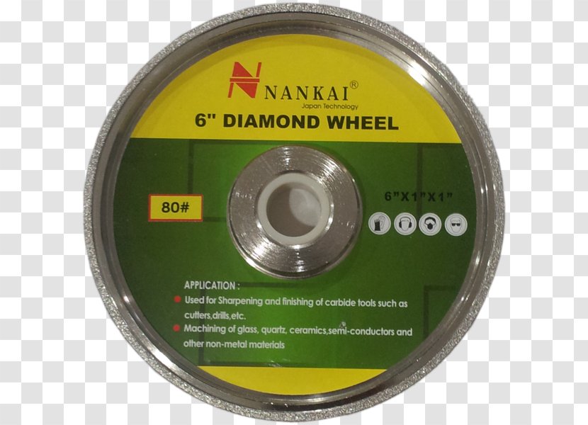 Grinding Wheel Tool Diamond Of Pavement Bench Grinder - Compact Disc Transparent PNG