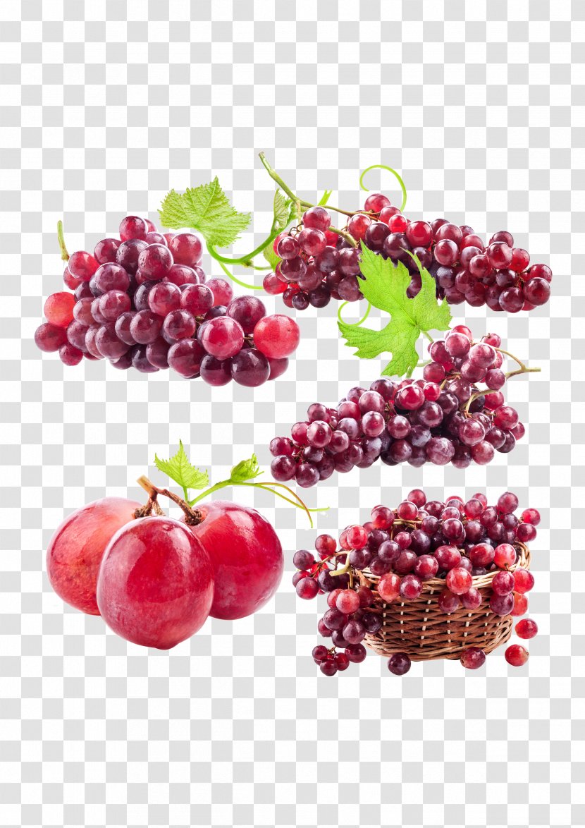 Kyoho Grape Flavor Food - Cranberry Transparent PNG