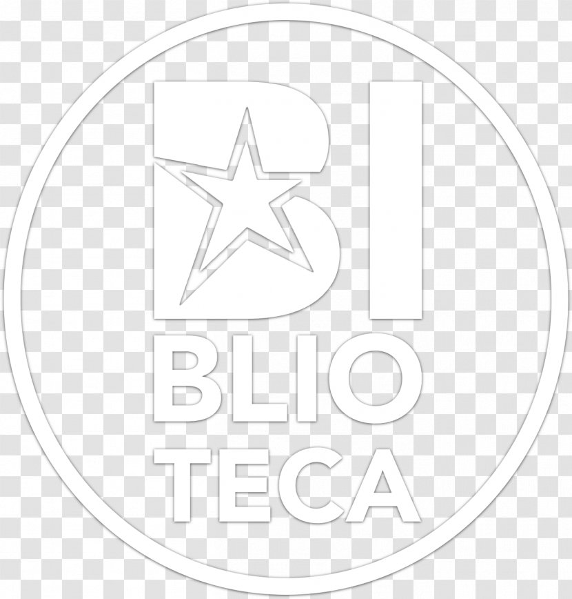 Logo White Brand Font - Text - Biblioteca Transparent PNG