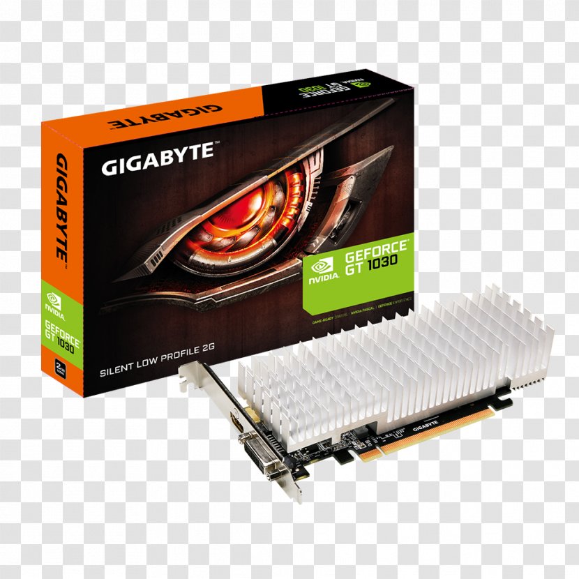 Graphics Cards & Video Adapters NVIDIA GeForce GT 1030 Processing Unit GDDR5 SDRAM - Electronic Device - Nvidia Transparent PNG