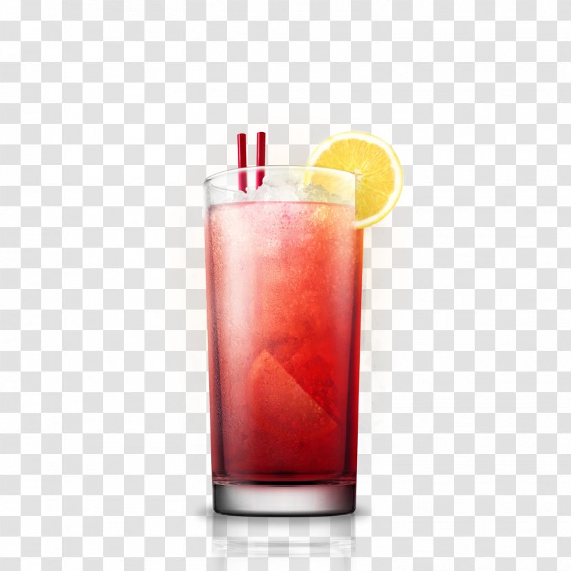 Cocktail Juice Sea Breeze Woo Bay - Heart - Punch Transparent PNG