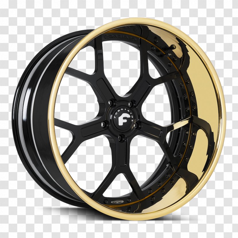 Car Alloy Wheel Rim Custom - Forgiato Wheels Transparent PNG