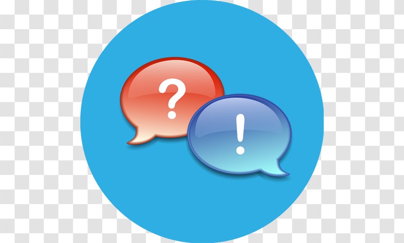 FAQ Information Clip Art Question - Blue - Gastouder Transparent PNG