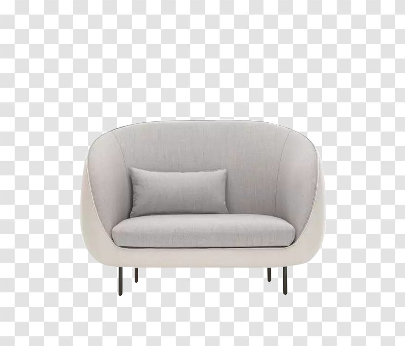 Loveseat Couch Furniture Chair Haiku - Comfort - White Modern Armchair Transparent PNG