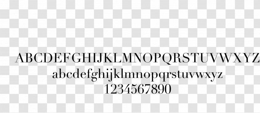 Didot Typeface Serif Bodoni Font - Family Transparent PNG