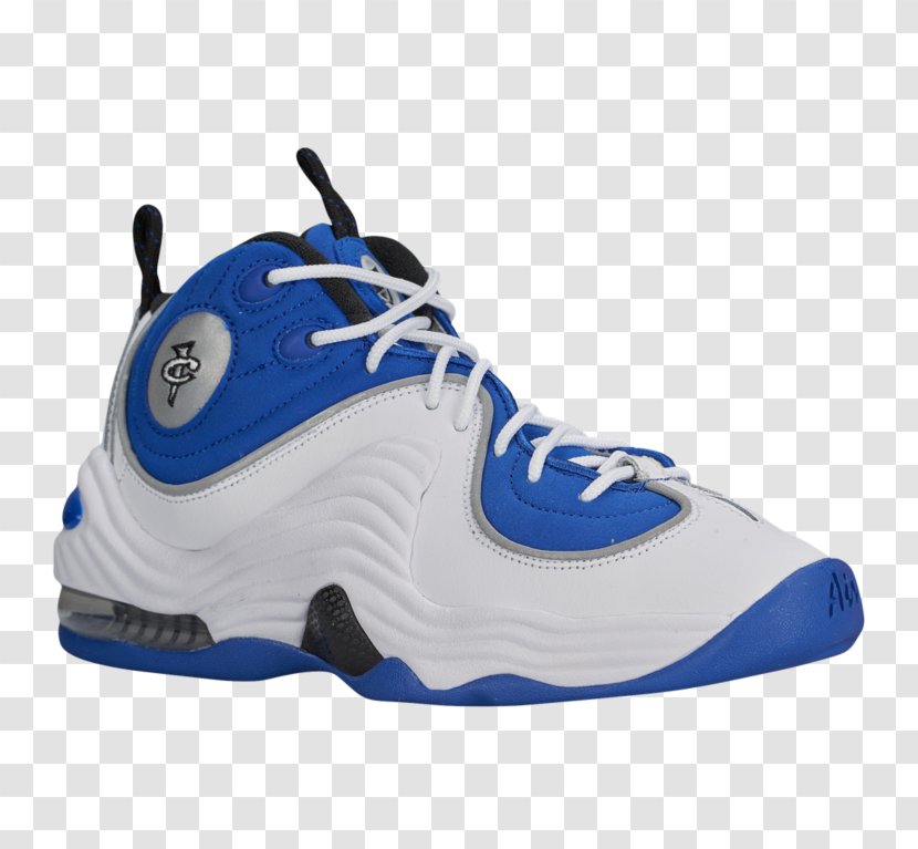 Nike Air Penny Ii 333886 005 Sports Shoes Basketball Shoe Jordan - Max - Foot Locker Kd Blue Transparent PNG