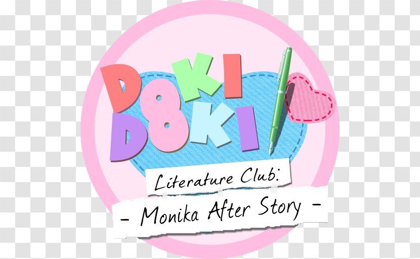 Doki Literature Club! Team Salvato Dan Video Games Visual Novel - Pink - Club Transparent PNG