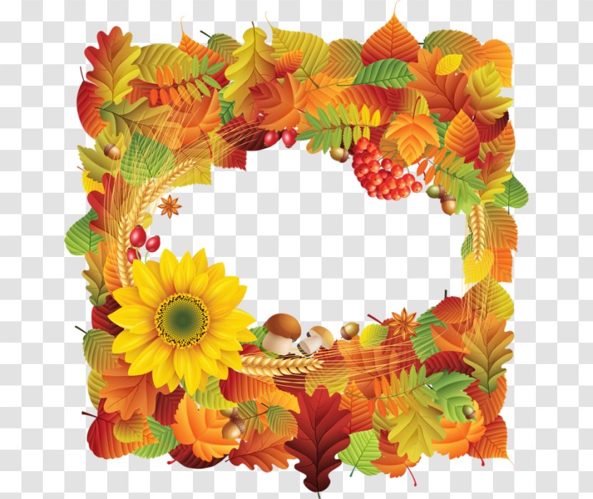 Clip Art Image Autumn Leaf - Flower Arranging Transparent PNG