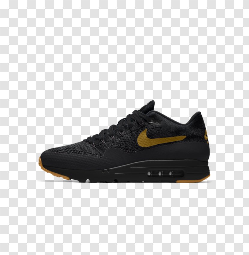 Nike Free Sports Shoes Air Force 1'07 LX Women's Shoe - Leather - Gold Black For Women Transparent PNG