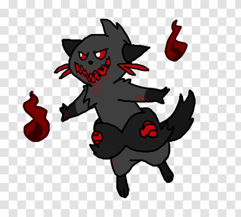 Cat Demon Horse Clip Art - Carnivoran Transparent PNG