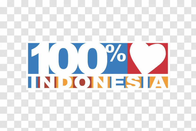 100% Cinta Indonesia Indonesian Product Marketing - Love - Brand Transparent PNG