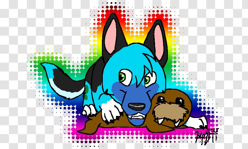 Dog Clip Art Illustration Product Cartoon - Like Mammal - Seeing A Double Rainbow Meaning Transparent PNG