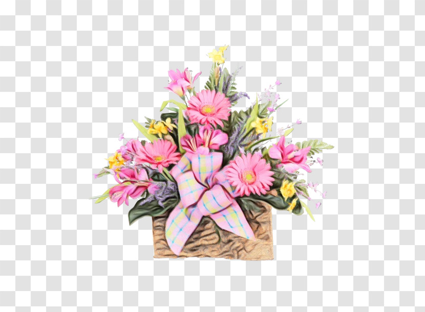 Flower Bouquet Cut Flowers Pink Plant Transparent PNG