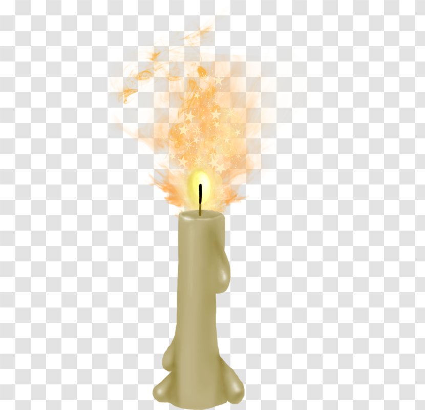 Candle - Fire - Birthday Cake Transparent PNG