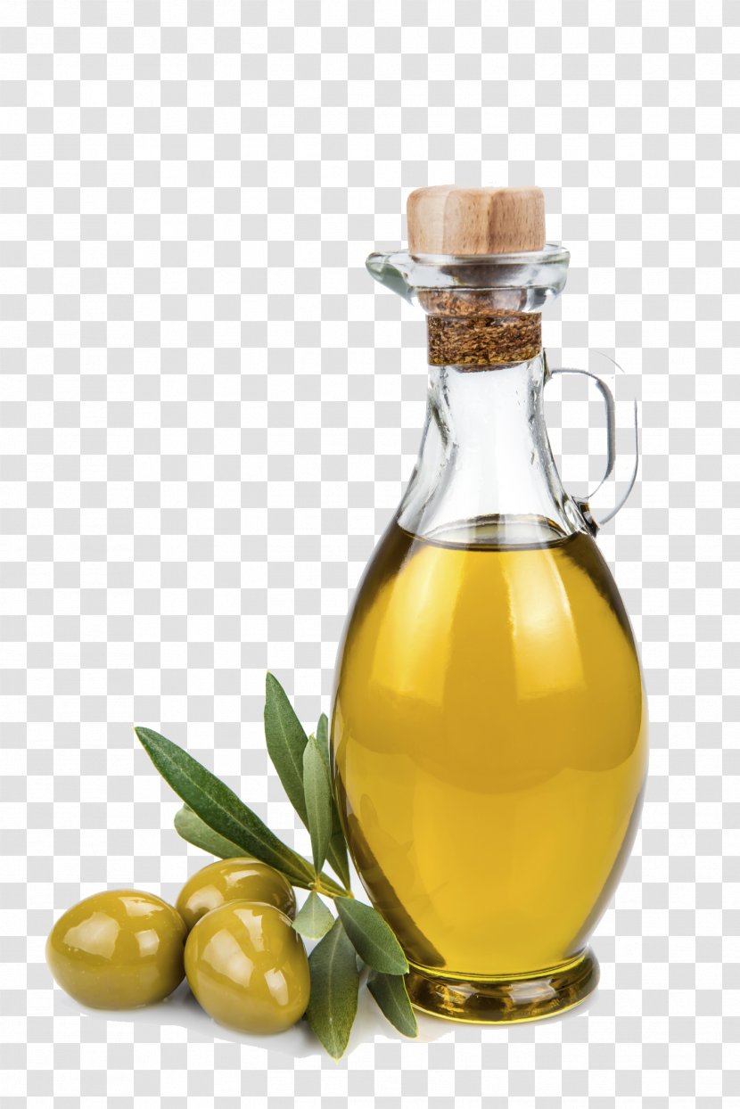 Italian Cuisine Greek Olive Oil Glass Bottle Transparent Png,Sauteed Mushrooms